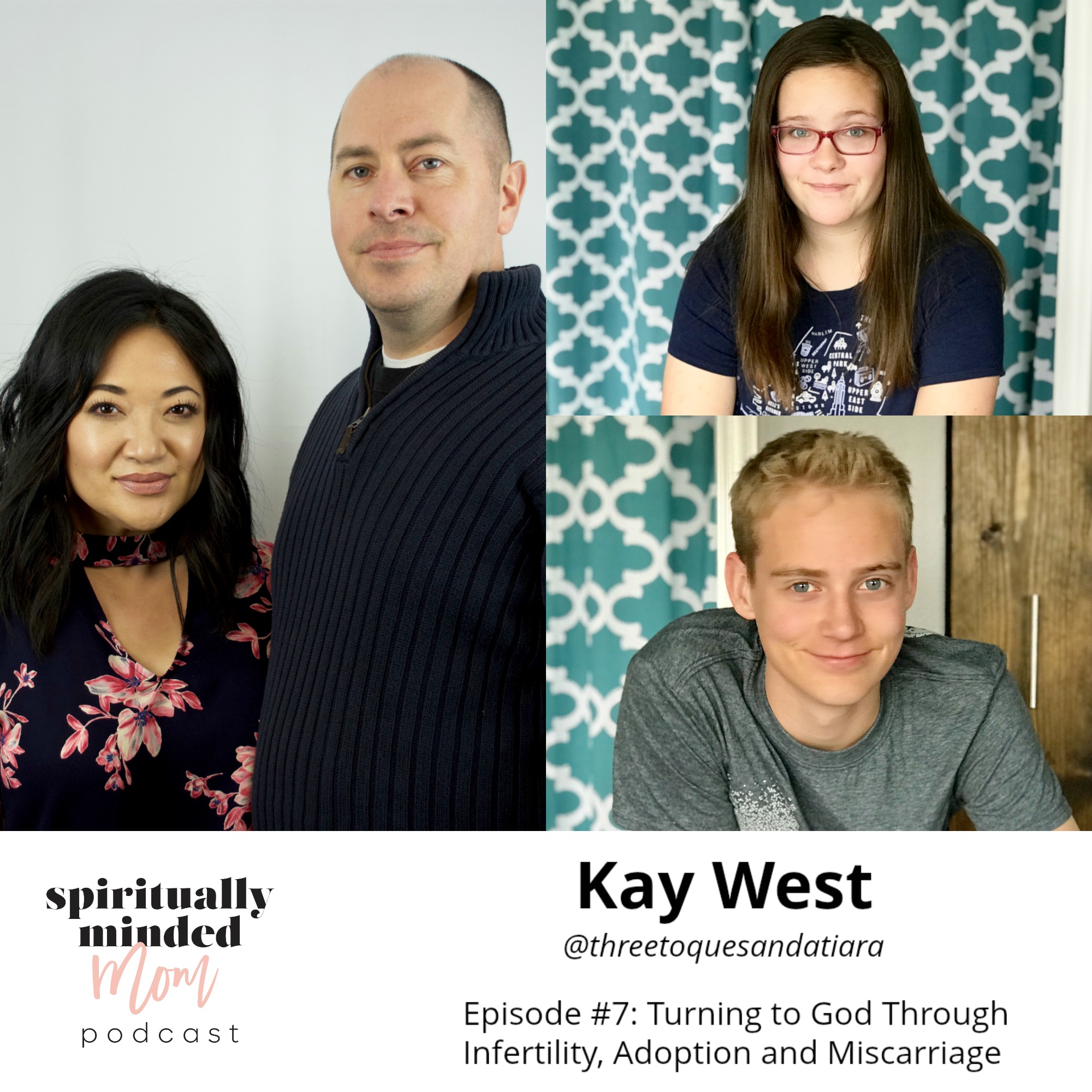 SMM 007: Turning to God Through Infertility, Adoption and Miscarriage || Kay West