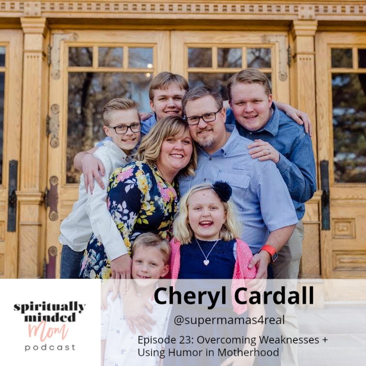SMM 023:   Overcoming Weaknesses + Using Humor in Motherhood  || Cheryl Cardall
